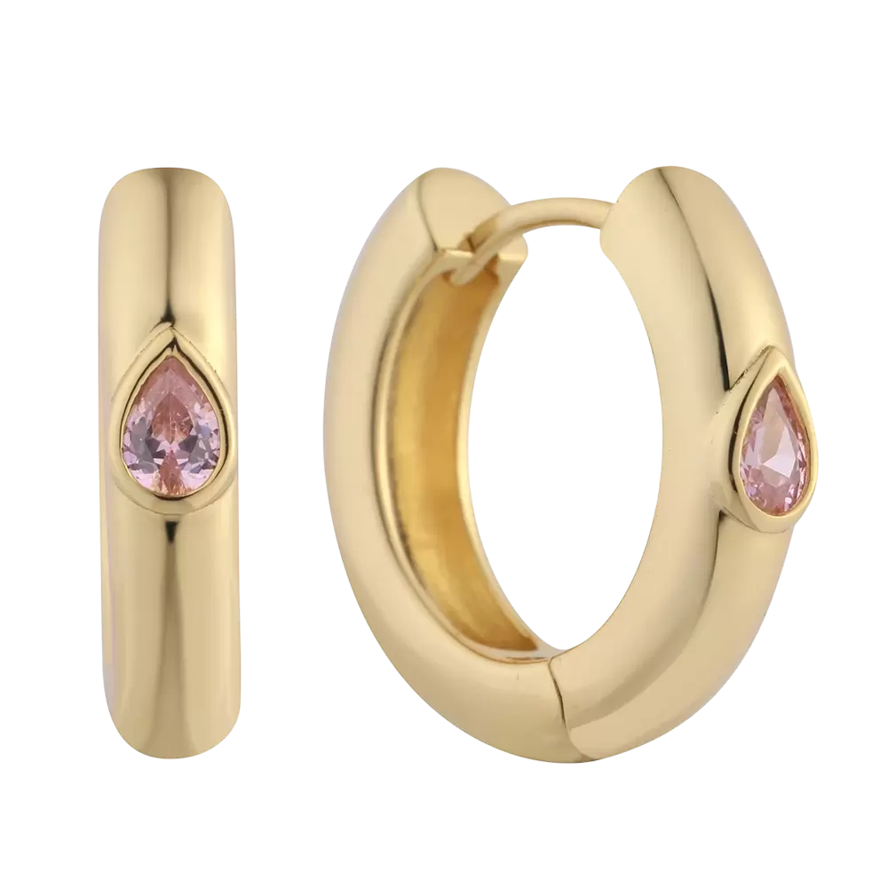 E07750 925 Sterling Silver CZ Earring