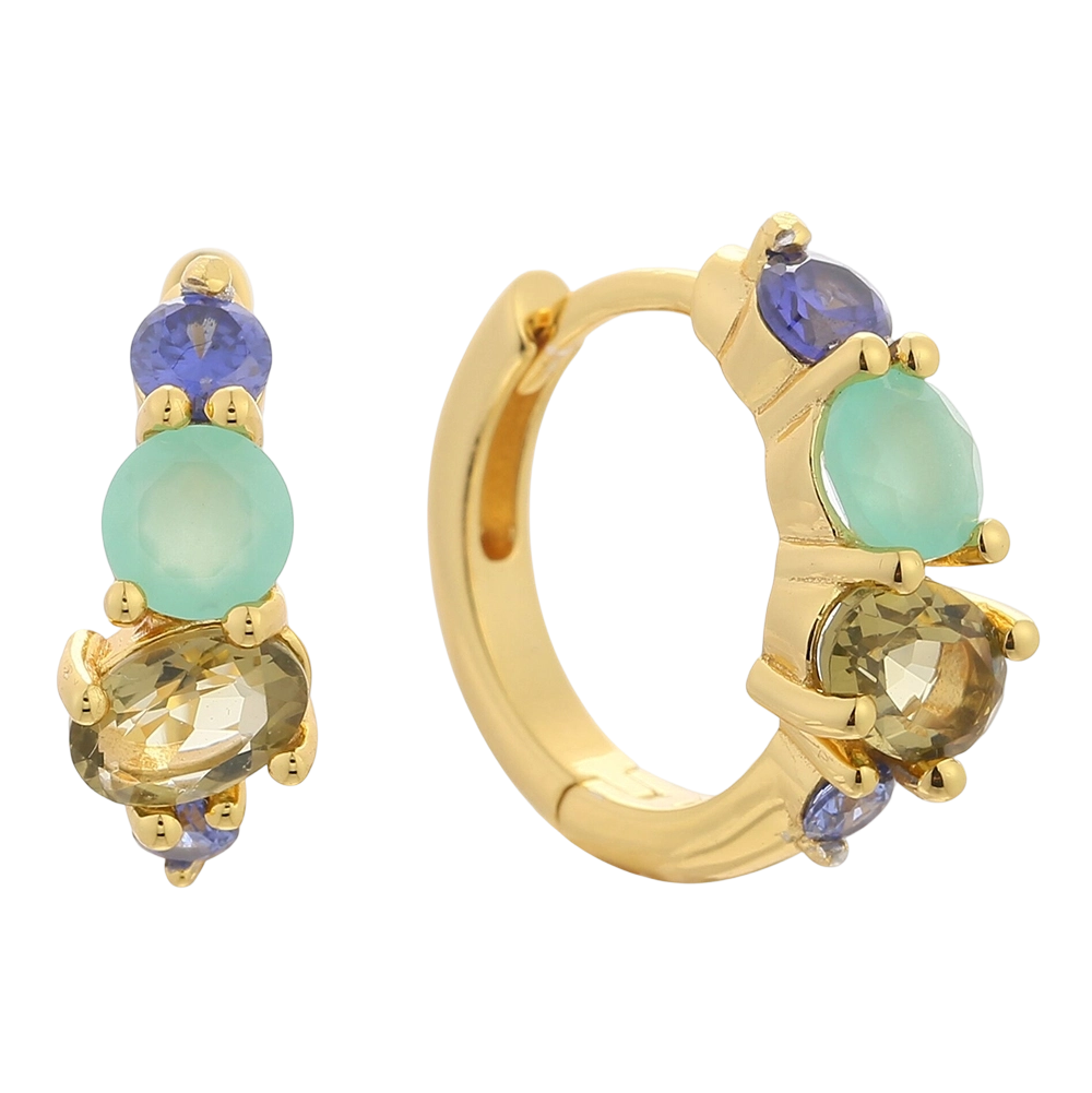 E08543-239 925 Sterling Silver CZ Earring