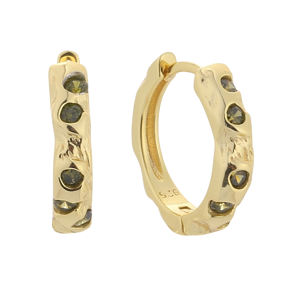 E08728 925 Sterling Silver CZ Earring