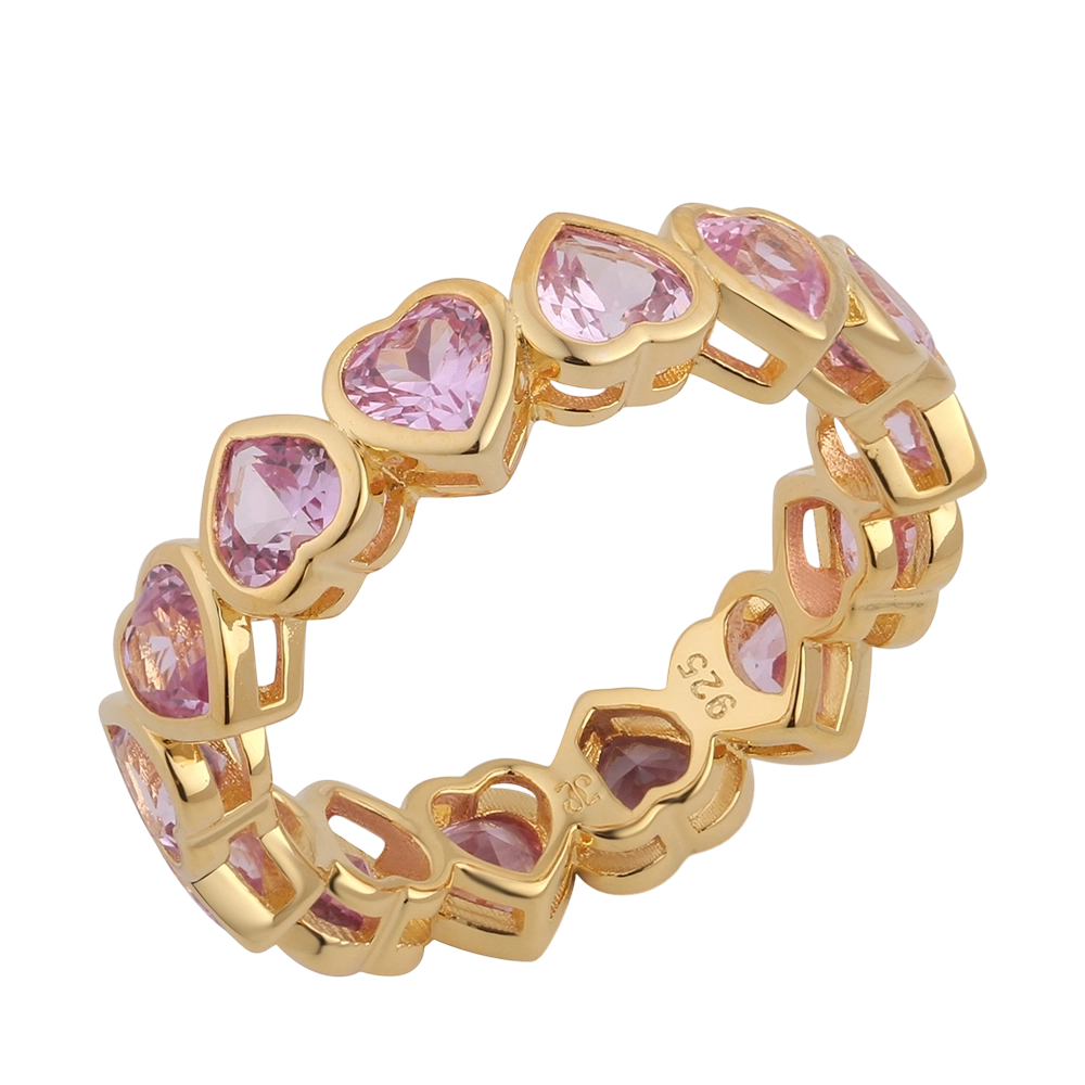 R03230 925 Sterling Silver CZ Ring