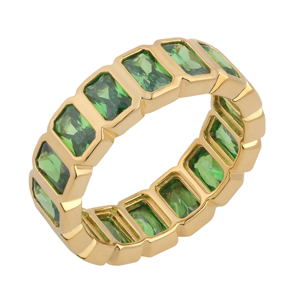 R03939 925 Sterling Silver CZ Ring