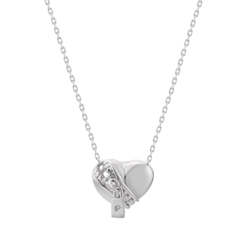 YN03506 925 Sterling Silver Heart Necklace