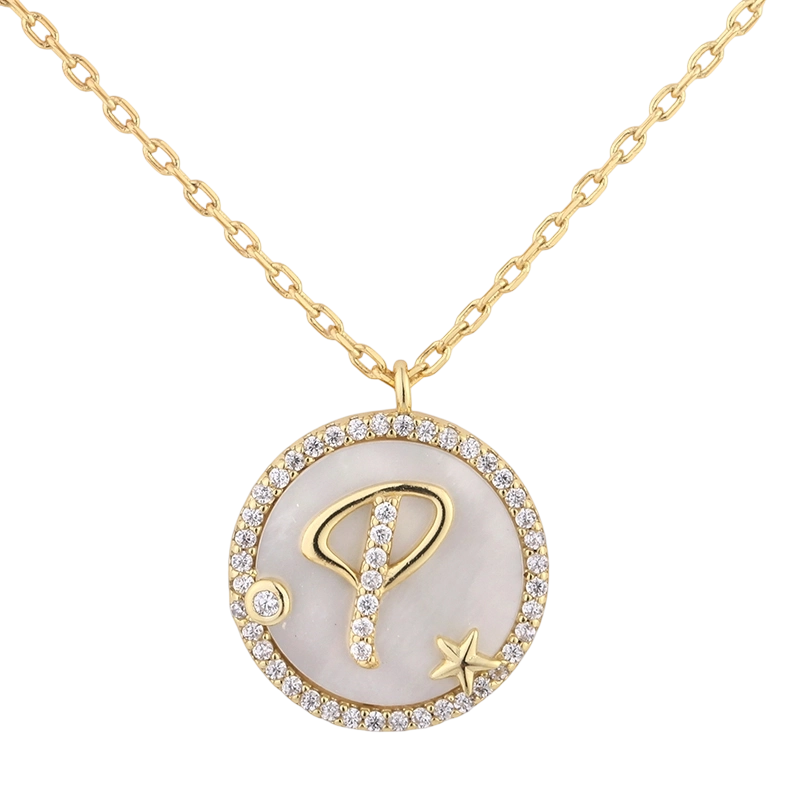 925 Sterling Silver MOP Necklace